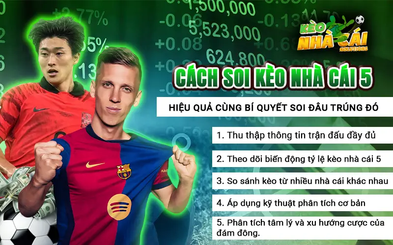 Cách soi kèo nhà cái 5